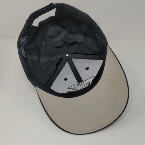 MLB Minor Leagues Charlotte NC Knights Hat OSFM Embroidered Logo Black - Picture 8 of 10